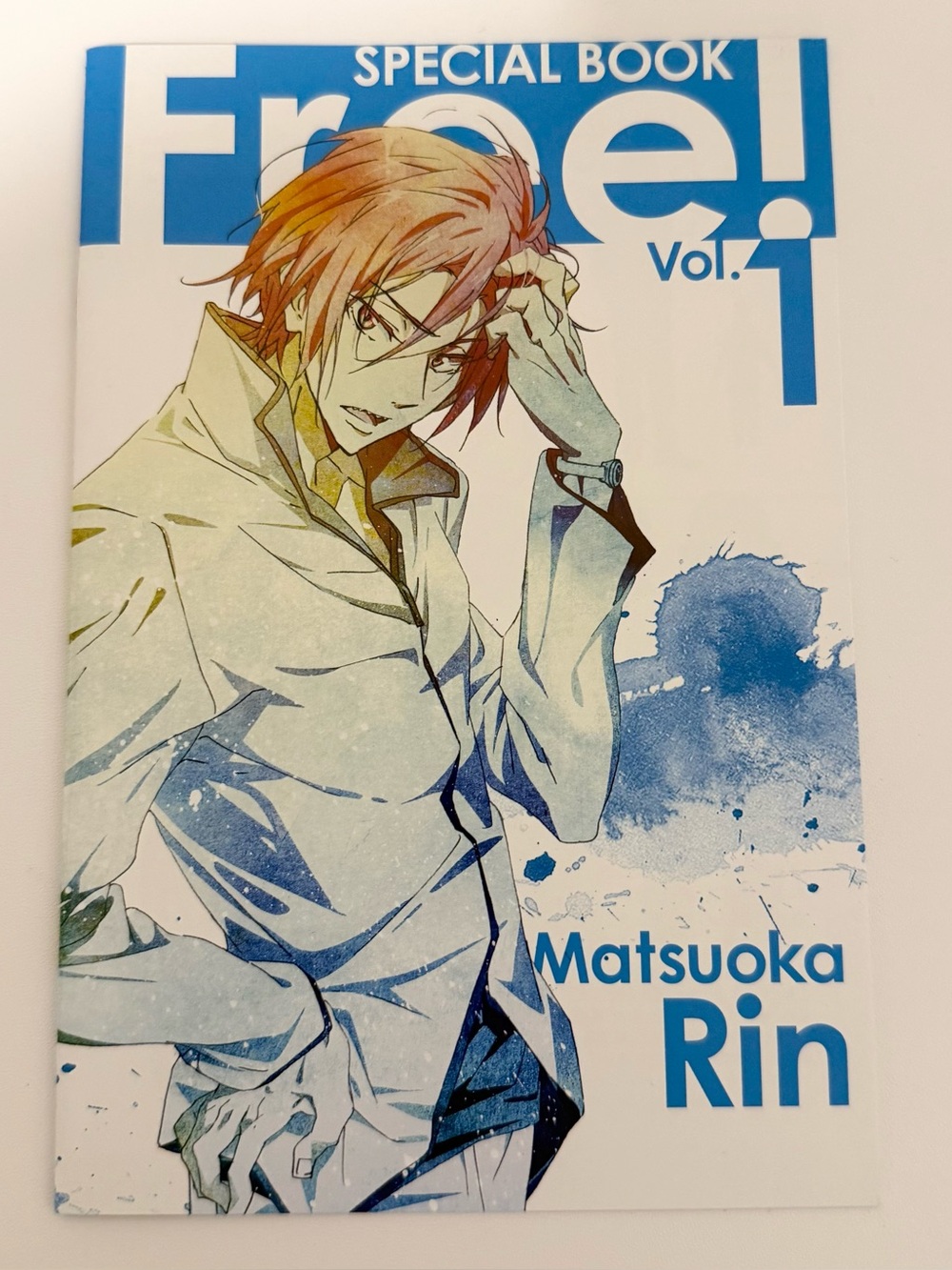 Anime official collectible free! Iwatobi swim  booklet